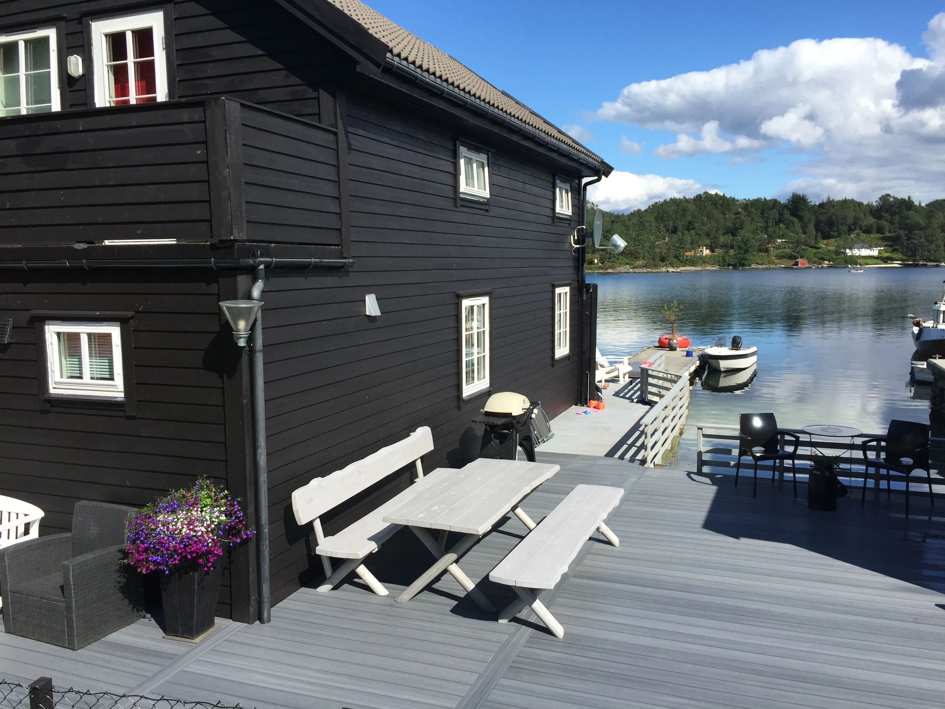 Composiet Vlonderplank 2.3 x 21 cm (23 x 210 mm) Lichtgrijs - Lengte 400 cm - Afbeelding 5